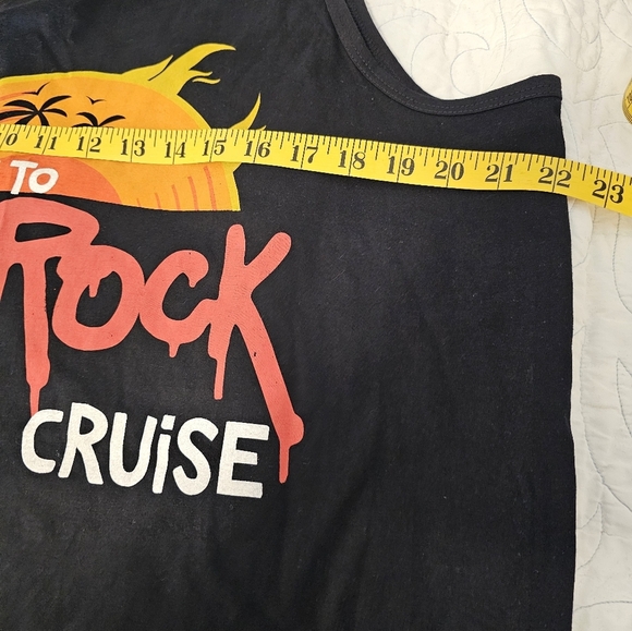 Control Jam Rock Reggae Cruise Black Tank Top size Large - Picture 4 of 4